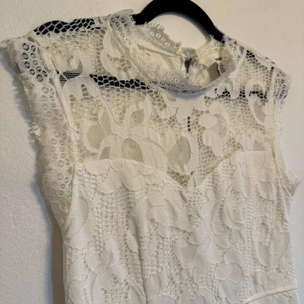 White Lace Dress